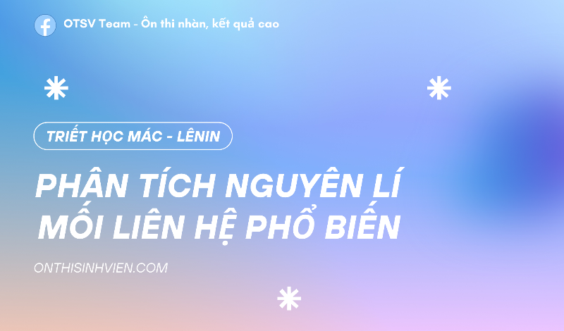 Hình ảnh minh họa hai nguyên lý triết học mác lênin, mối liên hệ phổ biến và sự phát triển